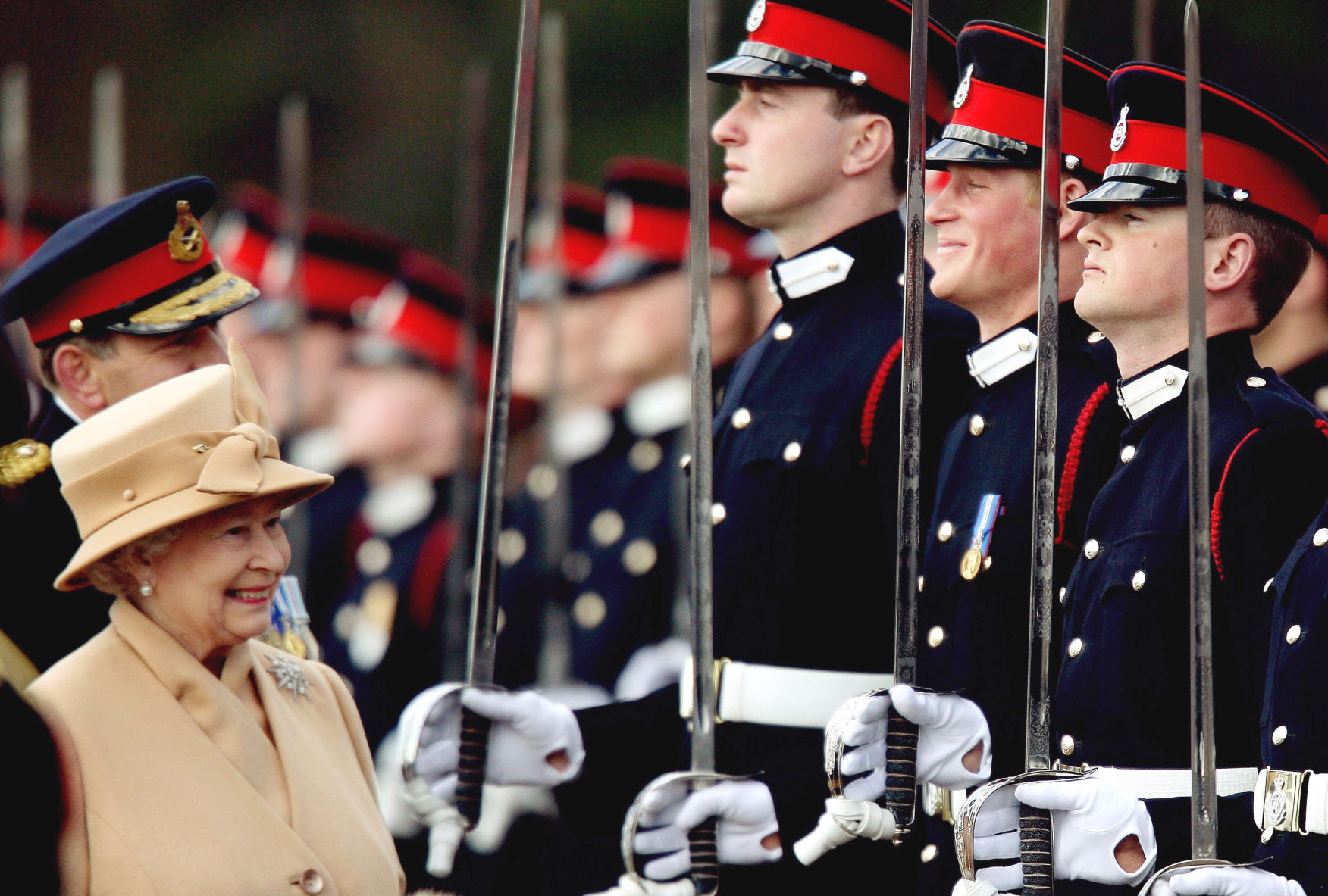 2006: Queen Elizabeth II, Prince Harry